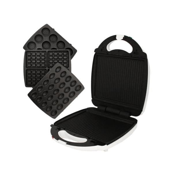 Appareil à panini AETERNUM 4en1-1400W-24 pièces blanc (AT5814) Appareil à panini AETERNUM 4en1-1400W-24 pièces blanc (AT5814)